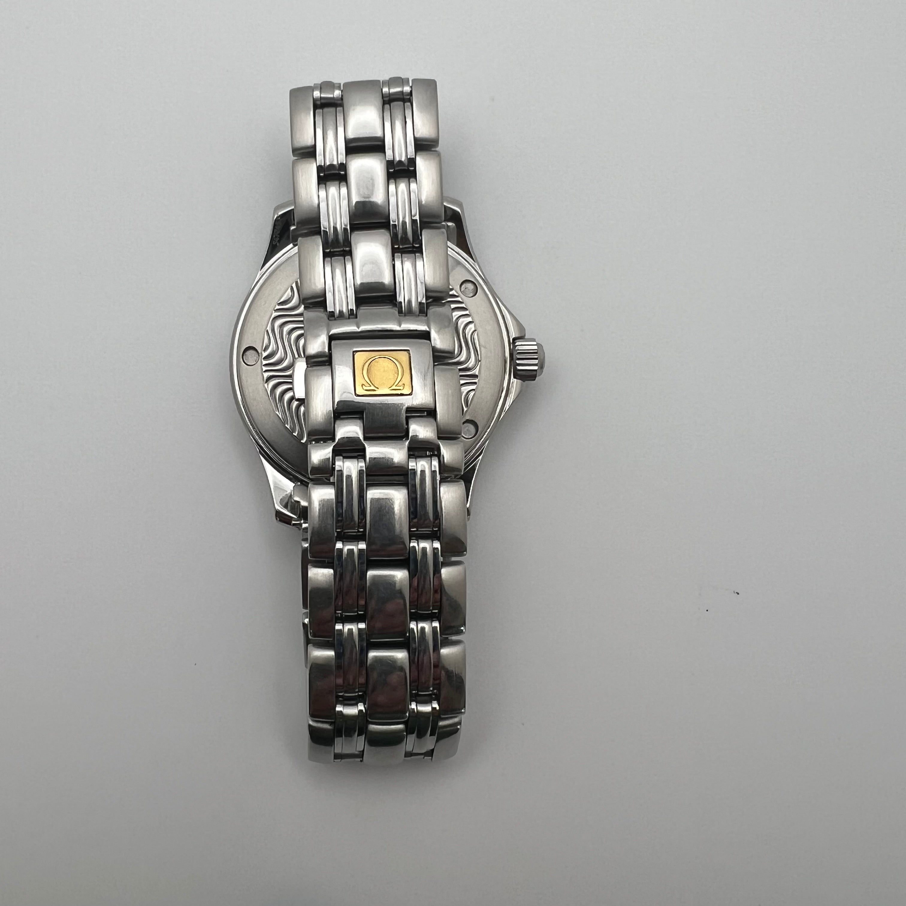 Omega Seamaster 120M 2511.80 Blue Sunburst Dial Quartz 36mm SS