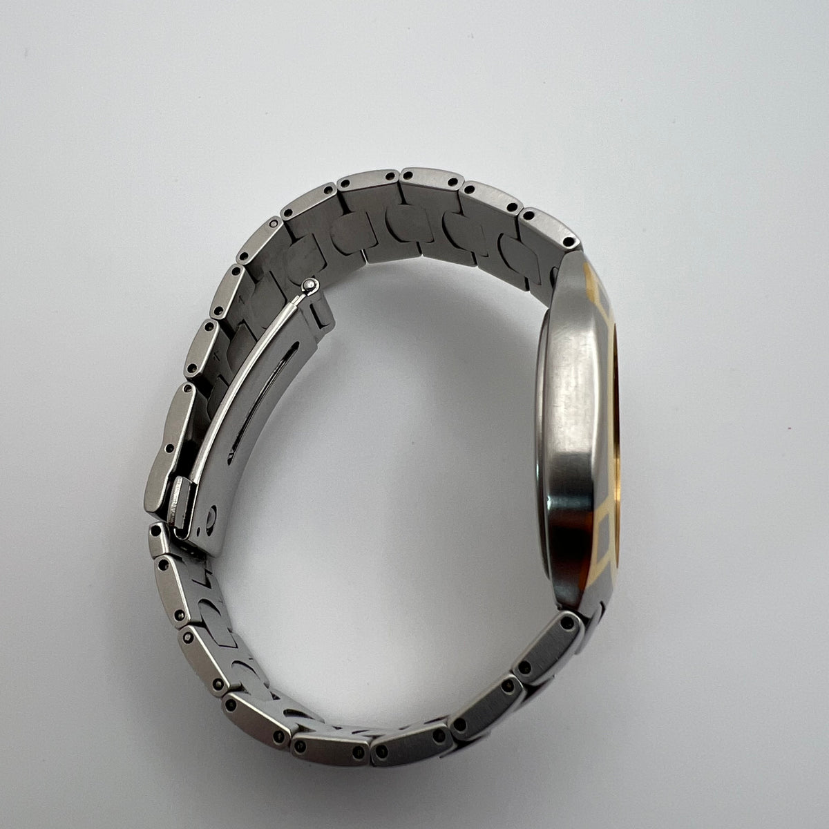 Omega Seamaster Polaris 396.1022 Two-Tone Black Dial Quartz - Running