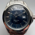 Vintage Omega Seamaster Women’s 2571.81 Blue Wave Dial Quartz - Running